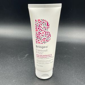 Farewell Frizz Briogeo Blow Dry Perfection & Heat Protectant Creme Like New 4 oz